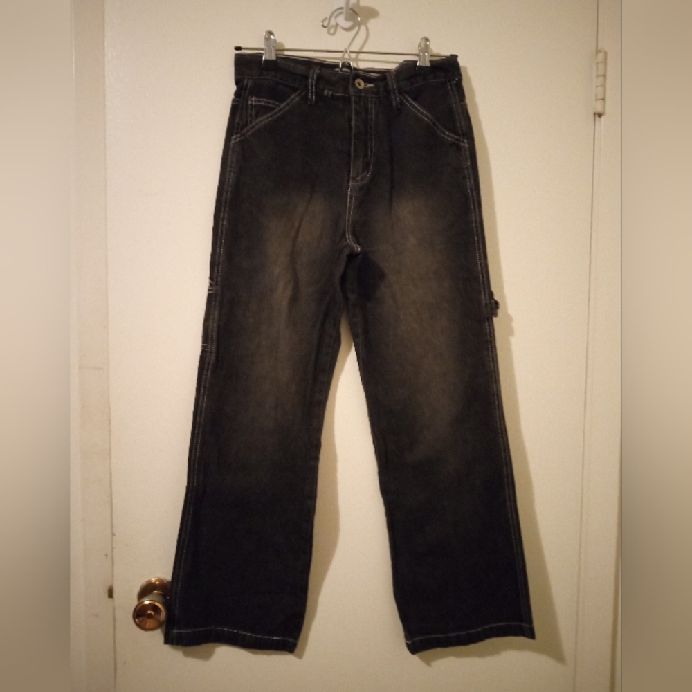 Wide leg carpenter jeans